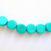 flat round - turquoise