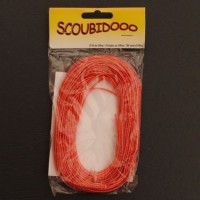 Scoubidoo - red sparkle