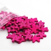 fucshia starfish - 50 pack