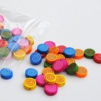 round with spirals - 100 pack