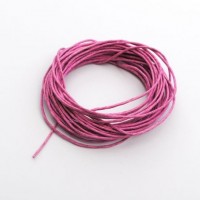 cotton wax cord - 5m dusky pink