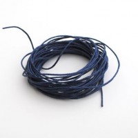 cotton wax cord - 5m navy