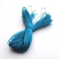 cotton wax cord - 50m turquoise