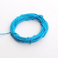 cotton wax cord - 5m turquoise
