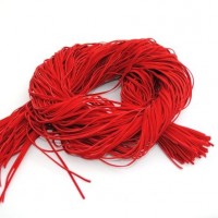 wool cord - 50m red