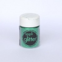 Glitter - emerald green 25gm
