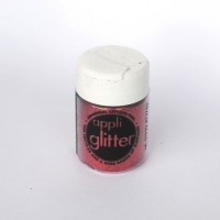 Glitter - ruby red 25gm