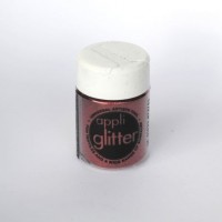 Glitter - beet red 25gm