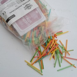 coloured straws- 500